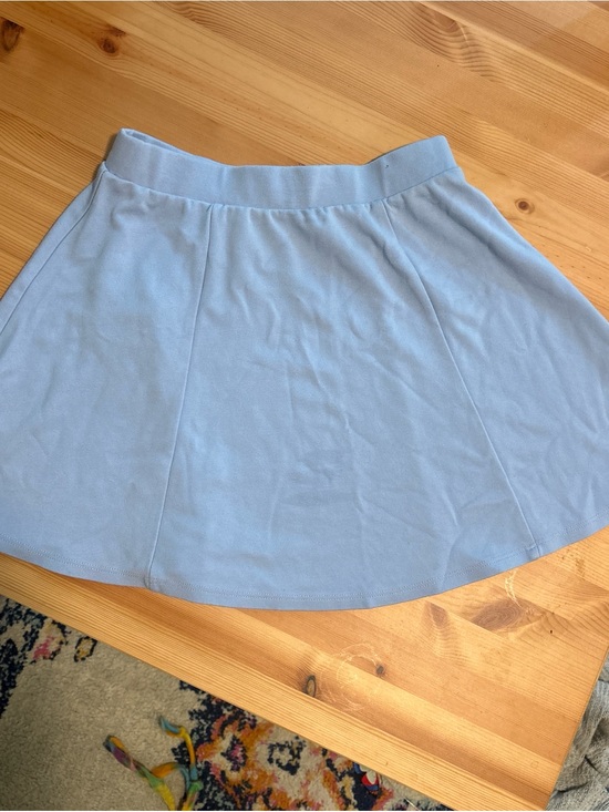 Forever 21 Dresses & Skirts - Forever 21 Light Blue Skater Skirt